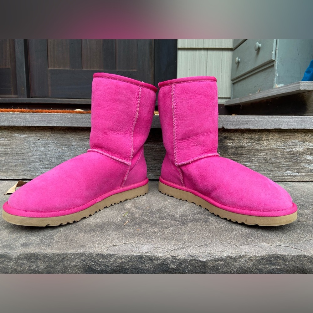 Pink UGG Boots - Picture 2 of 8